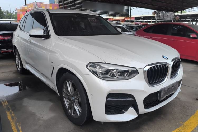 Used BMW X3 2021 xDrive28i M Sport Package Front Right 45 Deg