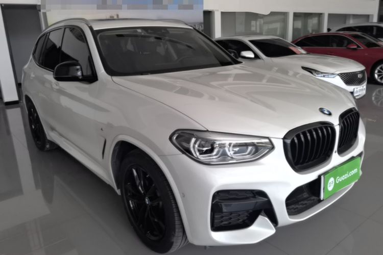 Used BMW X3 2021 xDrive28i M Sport Package Front Right 45 Deg