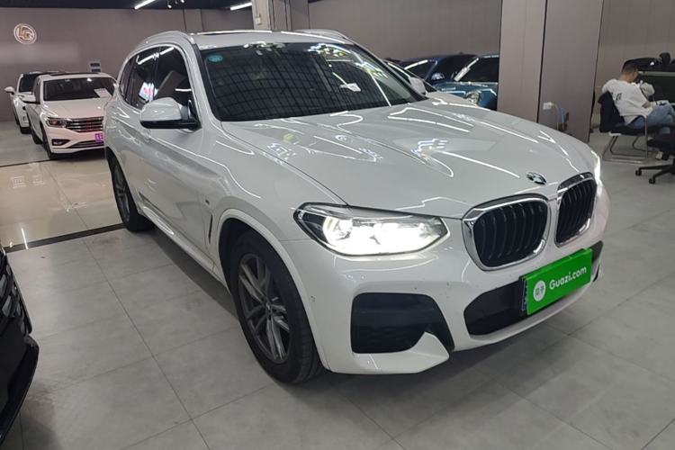 Used BMW X3 2021 xDrive28i M Sport Package Front Right 45 Deg
