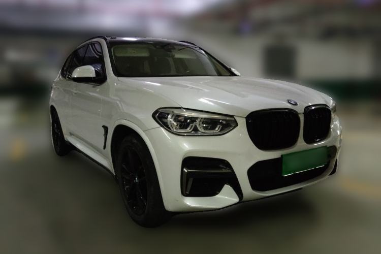 Used BMW X3 2021 xDrive25i M Sport Package Front Right 45 Deg