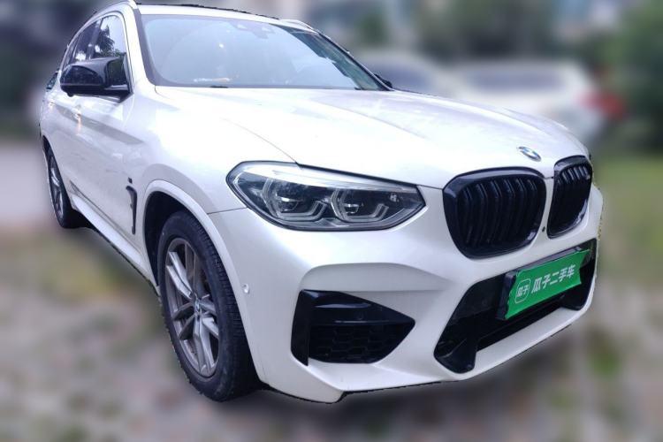 Used BMW X3 2021 xDrive25i M Sport Package Front Right 45 Deg
