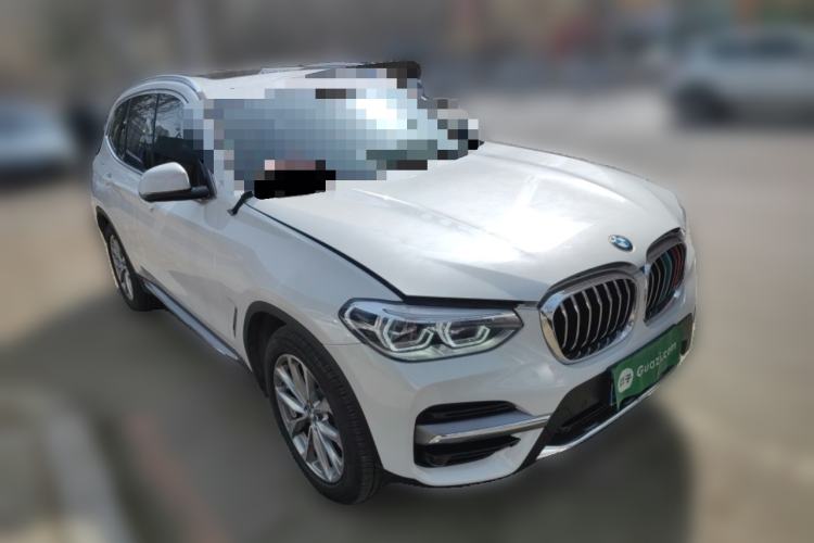 Used BMW X3 2021 Facelift xDrive25i Luxury Package Front Right 45 Deg
