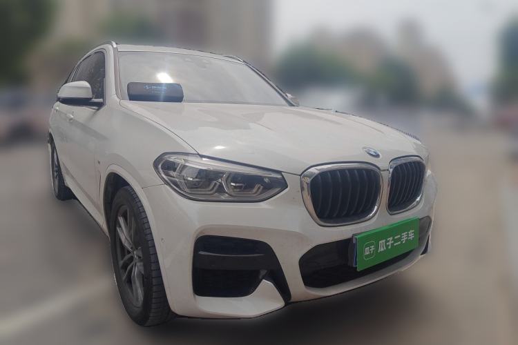 Used BMW X3 2021 xDrive28i M Sport Package Front Right 45 Deg