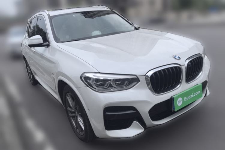 Used BMW X3 2021 xDrive28i M Sport Package Front Right 45 Deg