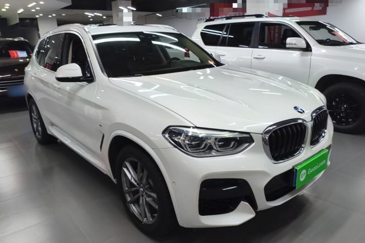Used BMW X3 2021 xDrive28i M Sport Package Front Right 45 Deg