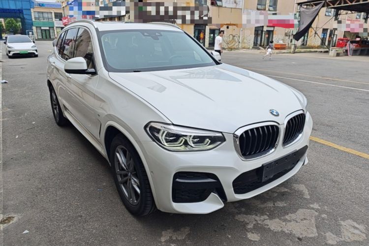 Used BMW X3 2021 xDrive28i M Sport Package Front Right 45 Deg