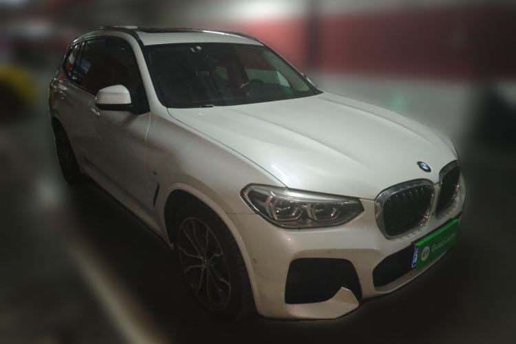Used BMW X3 2021 xDrive30i Luxury Model with M Sport Package Front Right 45 Deg