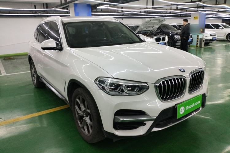 Used BMW X3 2021 xDrive28i Luxury Package Front Right 45 Deg