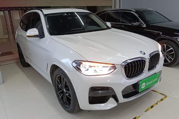 Used BMW X3 2021 xDrive28i M Sport Package Front Right 45 Deg