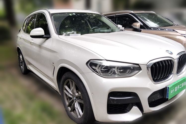 Used BMW X3 2021 xDrive28i M Sport Package Front Right 45 Deg