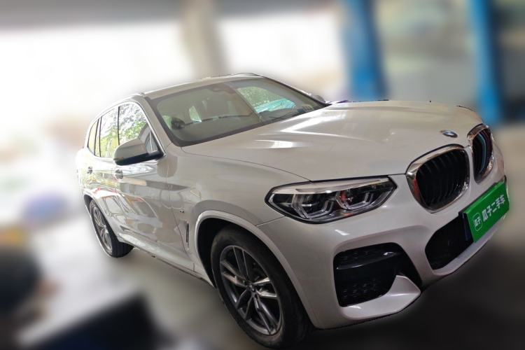 Used BMW X3 2021 xDrive25i M Sport Package Front Right 45 Deg