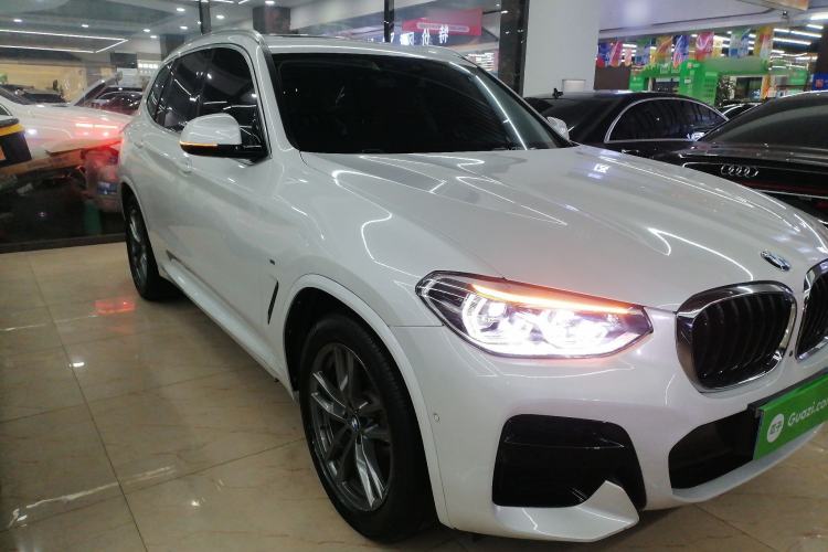 Used BMW X3 2021 xDrive28i M Sport Package Front Right 45 Deg