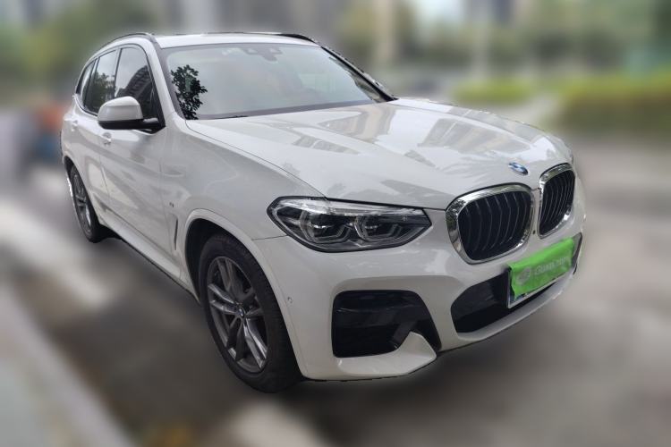 Used BMW X3 2021 xDrive28i M Sport Package Front Right 45 Deg
