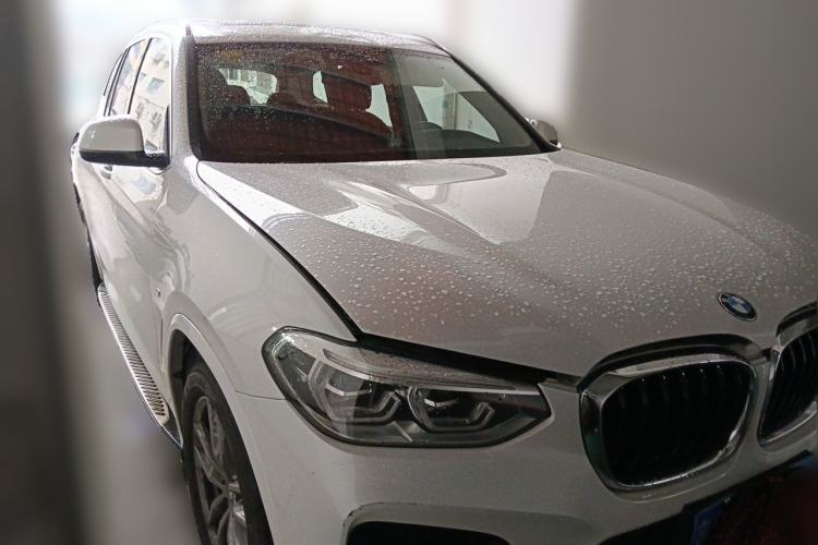 Used BMW X3 2021 xDrive25i M Sport Package Front Right 45 Deg