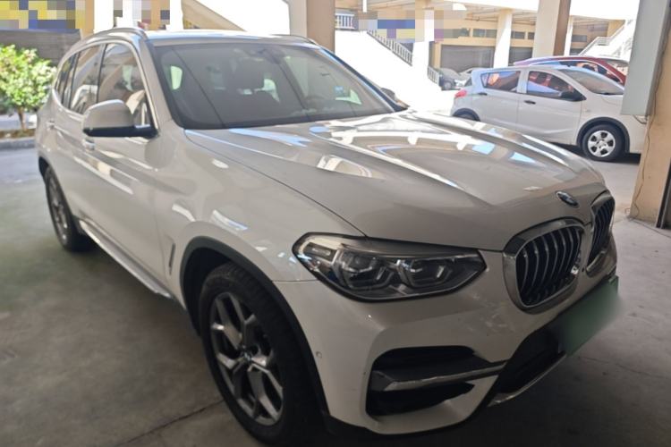 Used BMW X3 2021 xDrive28i Luxury Package Front Right 45 Deg