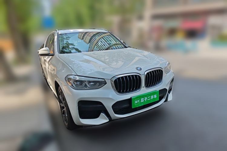 Used BMW X3 2021 xDrive30i Luxury Model with M Sport Package Front Right 45 Deg