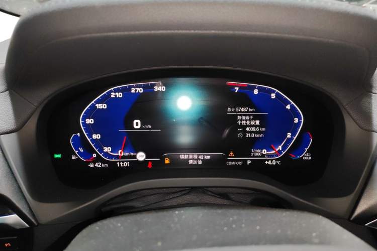 Used BMW X3 2021 xDrive30i Luxury Model with M Sport Package Instrument Cluster