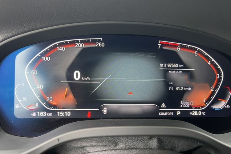 Used BMW X3 2021 xDrive25i Luxury Package Instrument Cluster