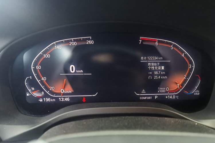 Used BMW X3 2021 xDrive25i Luxury Package Instrument Cluster