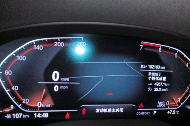 Used BMW X3 2021 Facelift xDrive25i Luxury Package Instrument Cluster