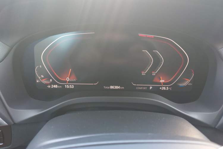 Used BMW X3 2021 Facelift xDrive25i Luxury Package Instrument Cluster