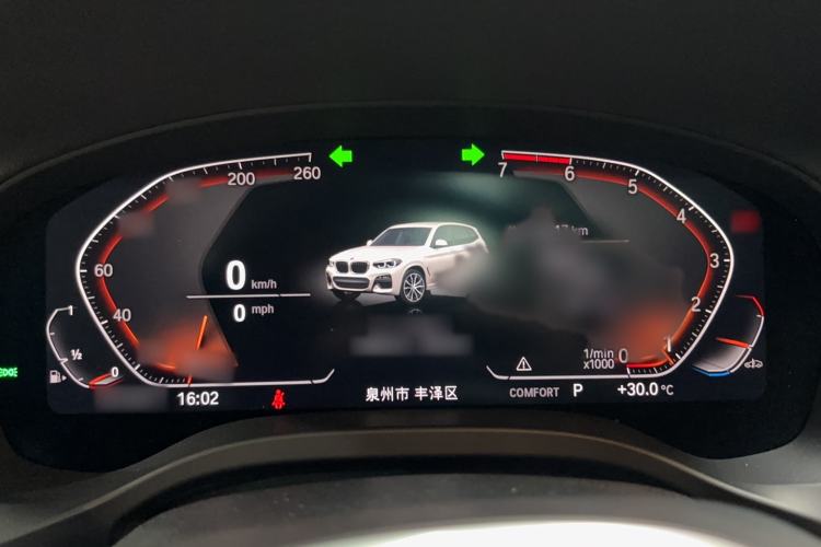 Used BMW X3 2021 Restyled xDrive30i Leading Edition M Sport Package Instrument Cluster