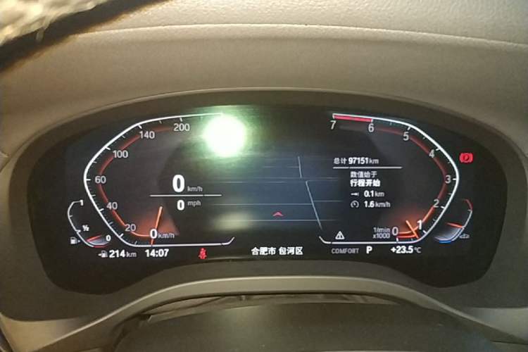 Used BMW X3 2021 xDrive25i Luxury Package Instrument Cluster