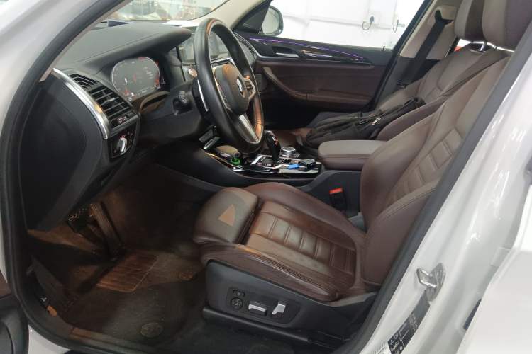 Used BMW X3 2021 xDrive30i Luxury Model with M Sport Package Left Front Seat