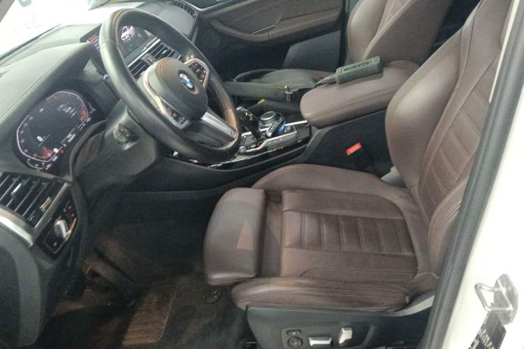 Used BMW X3 2021 xDrive30i Luxury Model with M Sport Package Left Front Seat