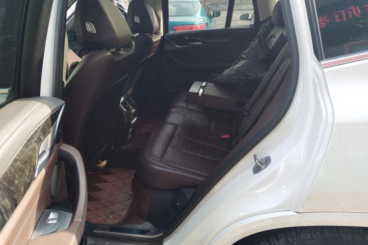 Used BMW X3 2021 xDrive30i Luxury Model with M Sport Package Left Rear Seat