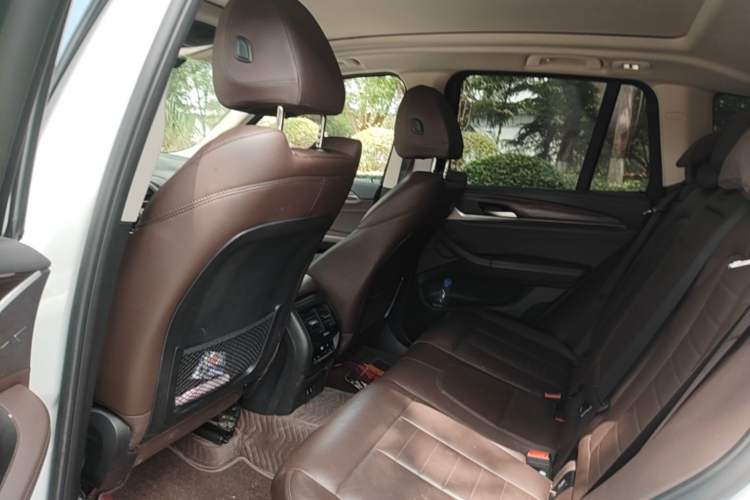 Used BMW X3 2021 xDrive30i Luxury Model with M Sport Package Left Rear Seat