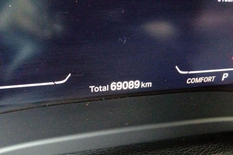 Used BMW X3 2021 xDrive25i M Sport Package Odometer Close Up