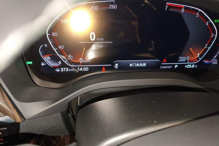 Used BMW X3 2021 Facelift xDrive28i M Sport Package Odometer Close Up