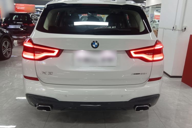 Used BMW X3 2021 xDrive30i Luxury Model with M Sport Package Rear