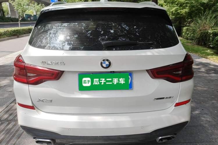 Used BMW X3 2021 xDrive30i Luxury Model with M Sport Package Rear