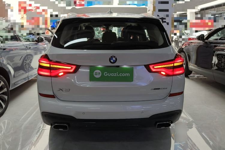 Used BMW X3 2021 xDrive30i Luxury Model with M Sport Package Rear