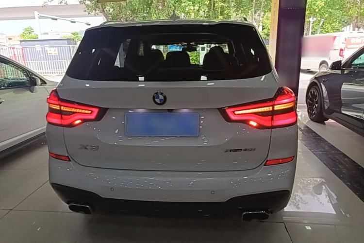Used BMW X3 2021 xDrive30i Luxury Model with M Sport Package Rear
