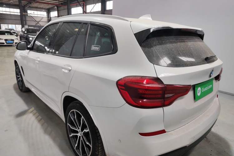 Used BMW X3 2021 xDrive30i Luxury Model with M Sport Package Rear Left 45 Deg