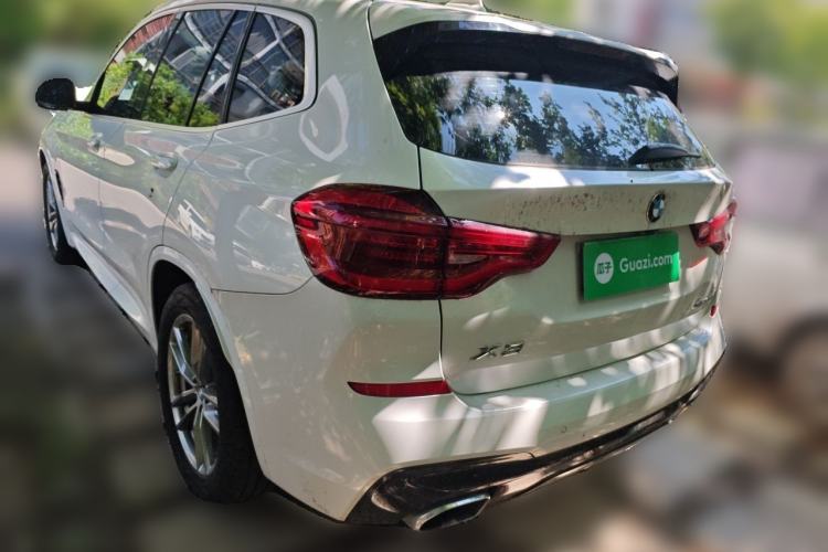Used BMW X3 2021 xDrive25i M Sport Package Rear Left 45 Deg