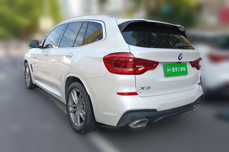 Used BMW X3 2021 xDrive25i M Sport Package Rear Left 45 Deg