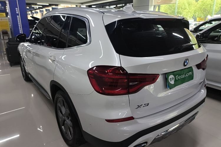 Used BMW X3 2021 xDrive28i Luxury Package Rear Left 45 Deg