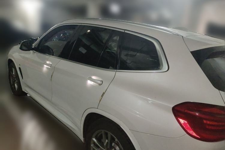 Used BMW X3 2021 xDrive25i M Sport Package Rear Left 45 Deg