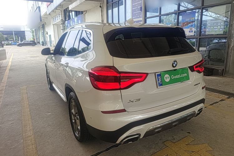 Used BMW X3 2021 xDrive28i Luxury Package Rear Left 45 Deg