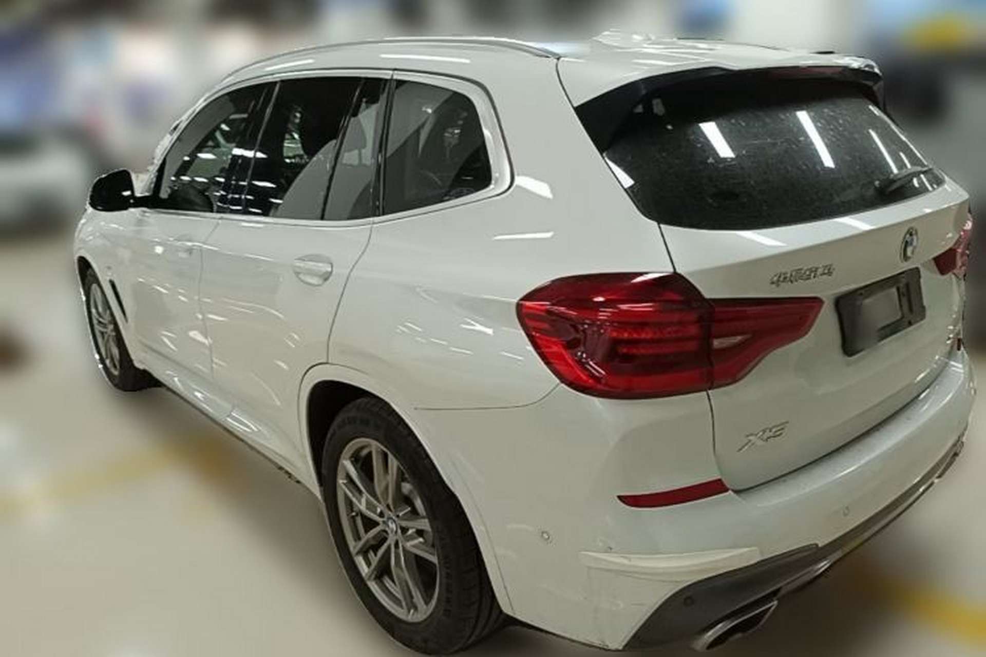 Used BMW X3 2021 Restyled xDrive25i M Sport Package Rear Left 45 Deg