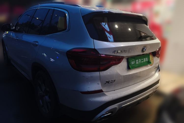 Used BMW X3 2021 xDrive28i Luxury Package Rear Left 45 Deg