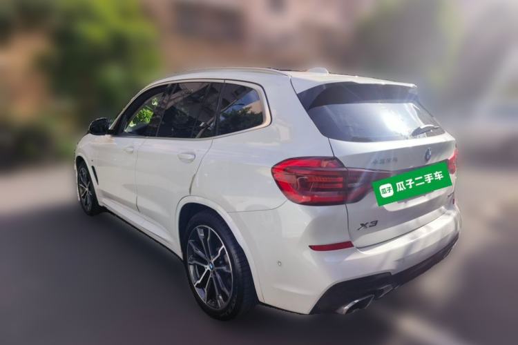 Used BMW X3 2021 xDrive30i Luxury Model with M Sport Package Rear Left 45 Deg