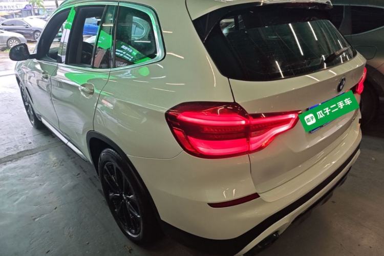 Used BMW X3 2021 xDrive25i Luxury Package Rear Left 45 Deg