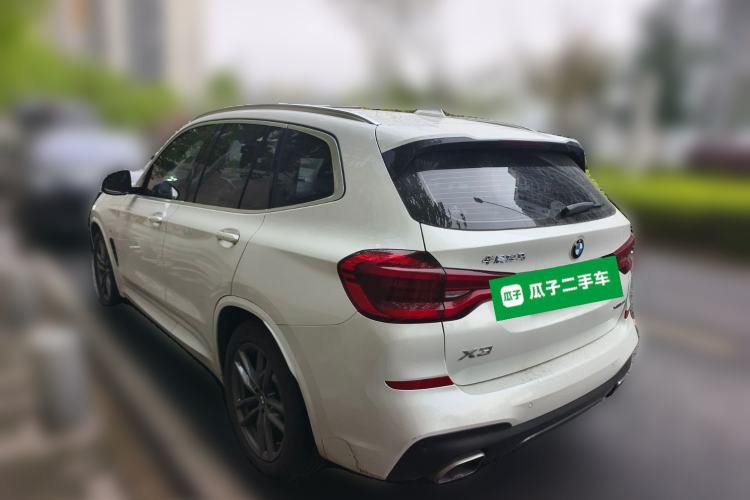 Used BMW X3 2021 xDrive25i M Sport Package Rear Left 45 Deg