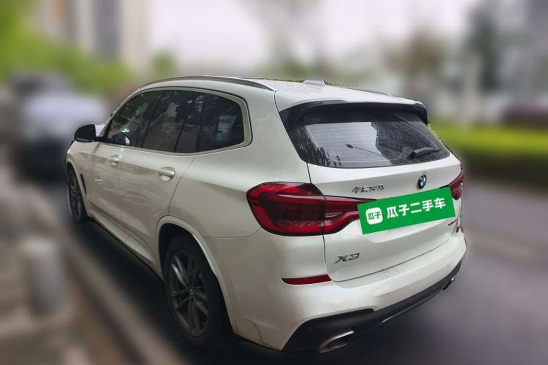 Used BMW X3 2021 xDrive25i M Sport Package Rear Left 45 Deg