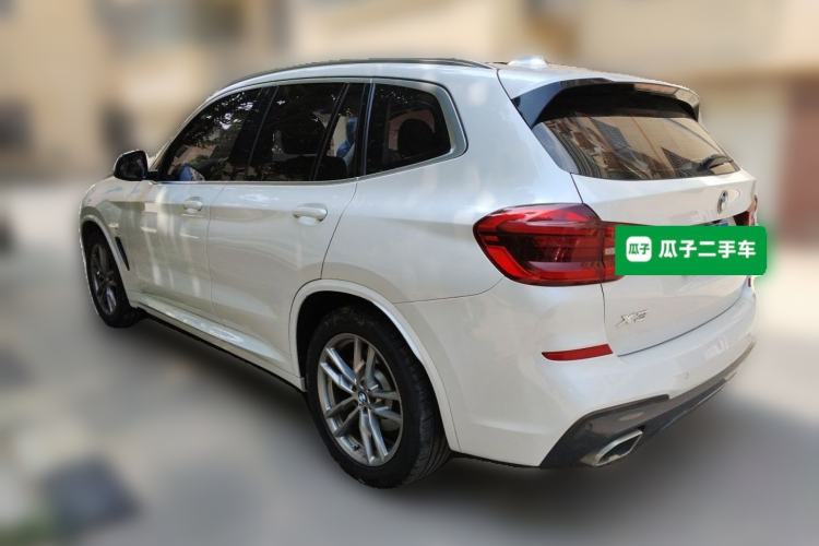 Used BMW X3 2021 xDrive25i M Sport Package Rear Left 45 Deg